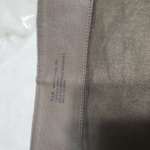 Ladies suede wedge boots